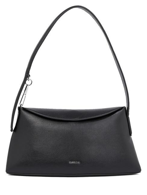 CALVIN KLEIN SOFT SCULPT Borsa a spalla ck black - Borse Donna