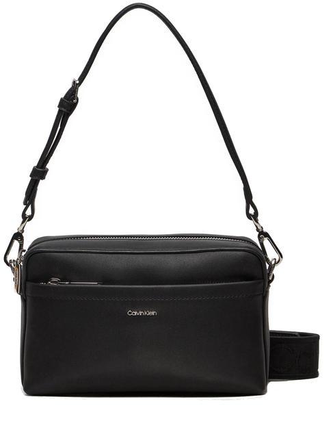 CALVIN KLEIN MUST  Mini Bag a spalla, con tracolla ck black - Borse Donna