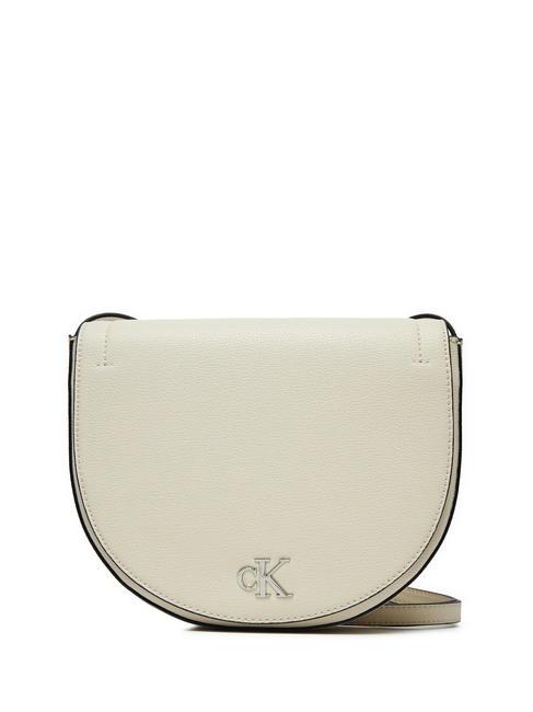 CALVIN KLEIN CK JEANS MINIMAL MONOGRAM Mini Bag a tracolla birch - Borse Donna