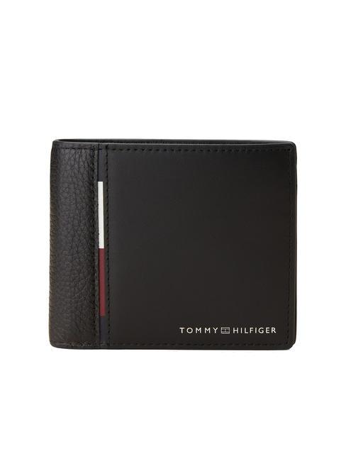 TOMMY HILFIGER CASUAL Portafoglio portamonete in pelle black - Portafogli Uomo