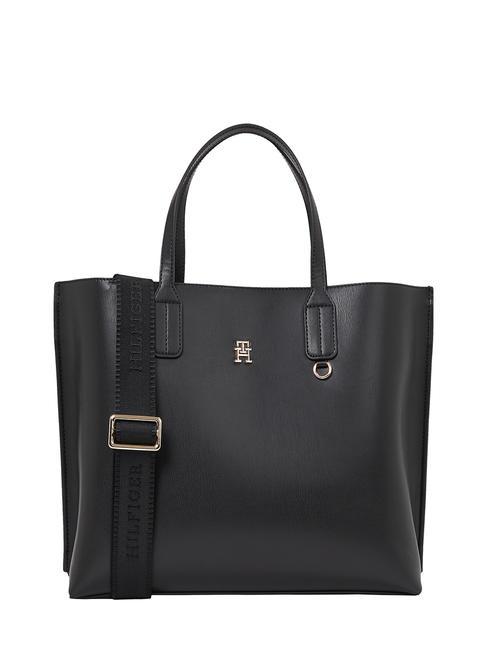 TOMMY HILFIGER DISTINCT Borsa tote a mano black - Borse Donna