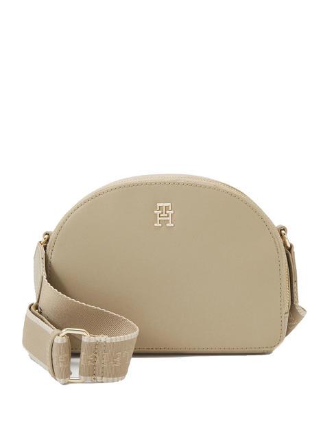 TOMMY HILFIGER MONOTYPE Borsa piccola a tracolla beige - Borse Donna