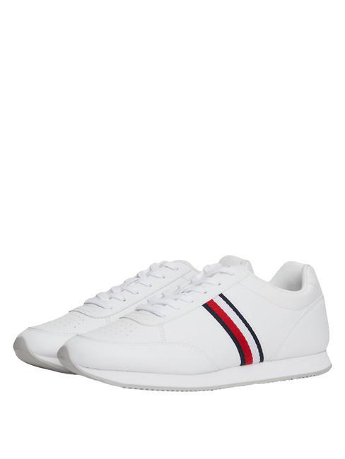 TOMMY HILFIGER RUNNER MIX Sneakers basse white - Scarpe Uomo