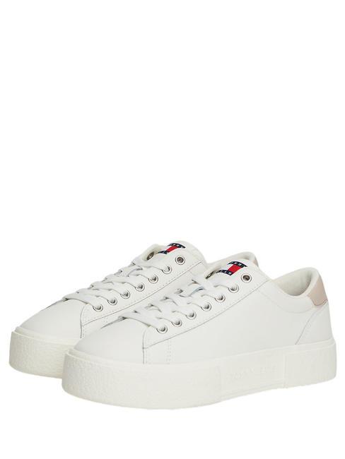 TOMMY HILFIGER TOMMY JEANS Foxing Flatform Sneakers drifty dunes - Scarpe Donna