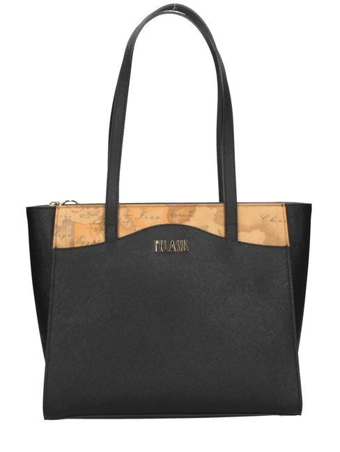 ALVIERO MARTINI PRIMA CLASSE DIGITAL CITY Shopping Bag Nero - Borse Donna