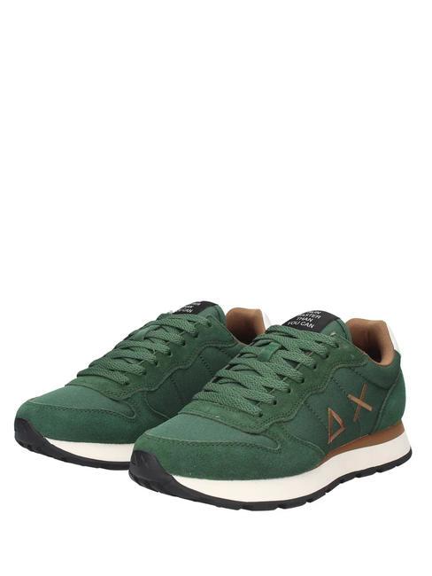 SUN68 TOM SOLID  Sneakers verde scuro - Scarpe Uomo