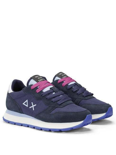 SUN68 ALLY SOLID NYLON  Sneakers navy blue - Scarpe Donna