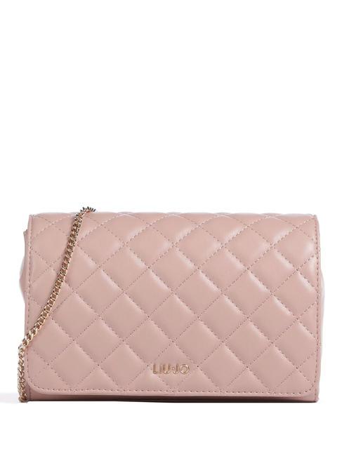 LIUJO RIDHI Quilted Mini Bag a tracolla Cameo/Rose - Borse Donna