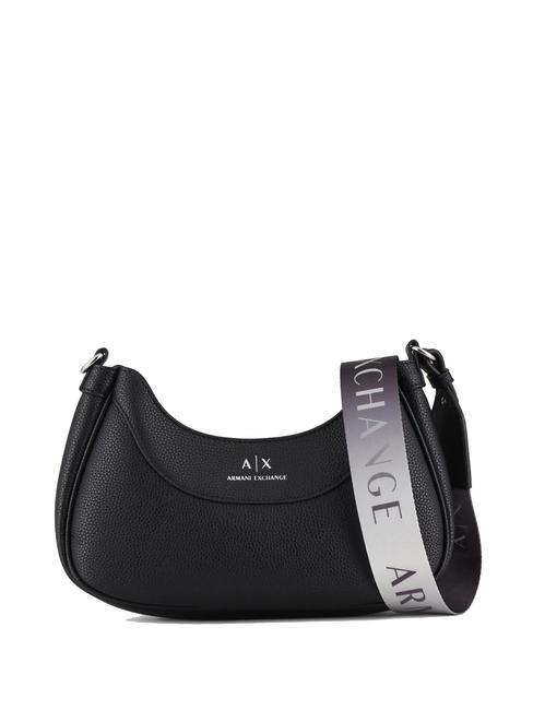 ARMANI EXCHANGE SMALL HOBO Borsa a tracolla Nero - Borse Donna