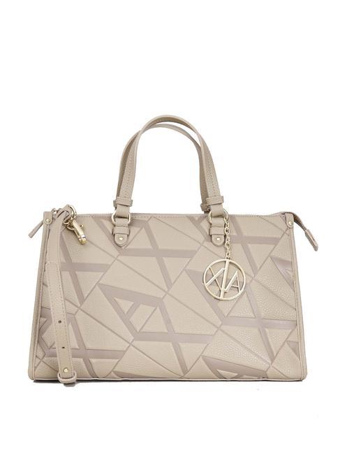 ARMANI EXCHANGE A|X EMBOSSED Borsa a mano con tracolla pisco/dark pisco - Borse Donna