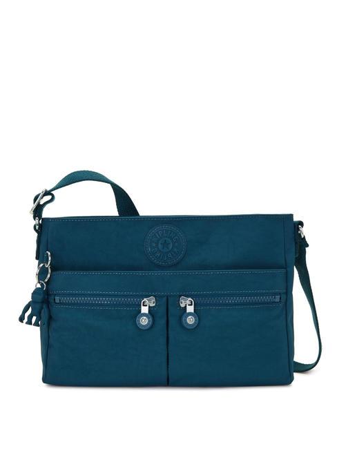 KIPLING NEW ANGIE Borsa a tracolla multipocket cosmic emerald - Borse Donna