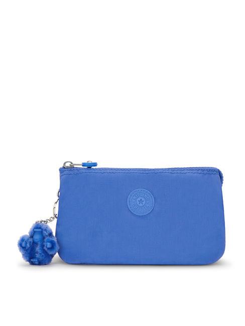 KIPLING CREATIVITY L Pochette havana blue - Borse Donna