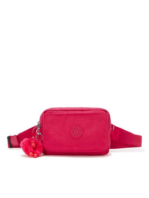 KIPLING ABANU MULTI Mini bag marsupio 2 in 3 confetti pink - Borse Donna