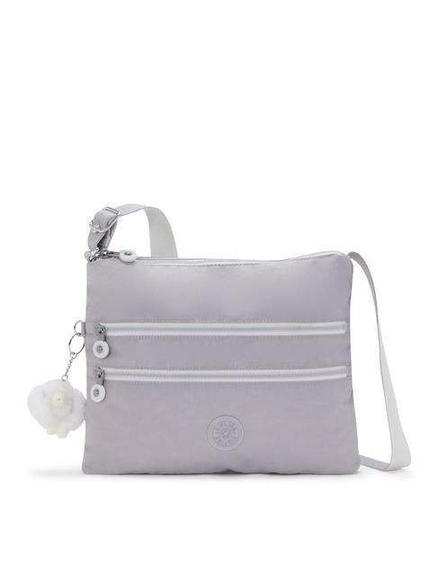 KIPLING ALVAR M Borsa a tracolla tender grey - Borse Donna