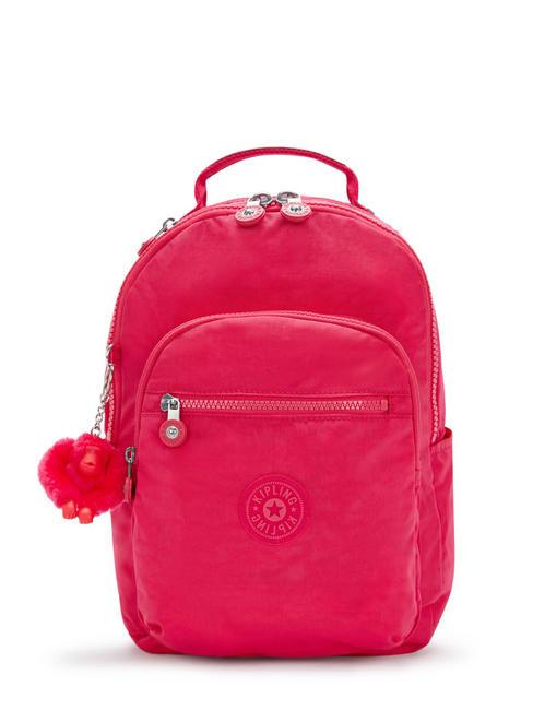 KIPLING SEOUL S Zaino porta pc 13" confetti pink - Borse Donna