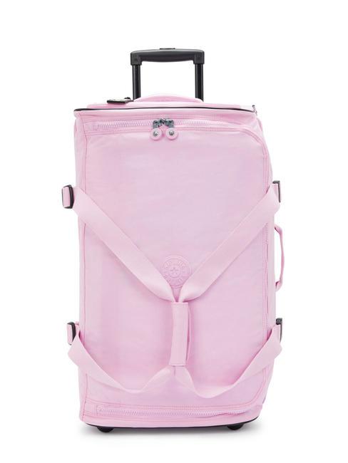 KIPLING TEAGAN Trolley medio blooming pink - Trolley Semirigidi