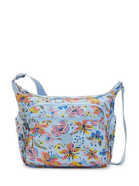 KIPLING GABBIE Borsa grande a tracolla wild flowers - Borse Donna