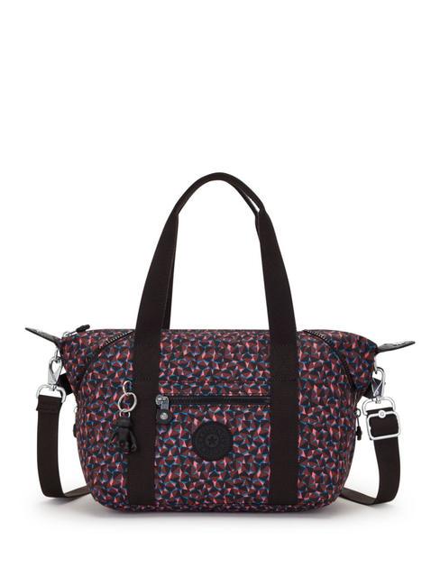 KIPLING ART MINI PRINT Borsa a mano piccola happy squares - Borse Donna