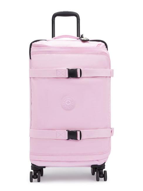 KIPLING SPONTANEOUS Trolley misura media blooming pink - Trolley Semirigidi