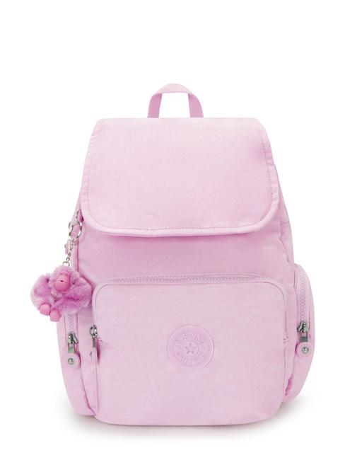 KIPLING CITY ZIP S Zaino con flap blooming pink - Borse Donna