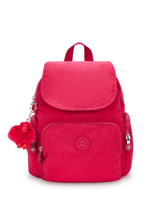 KIPLING CITY ZIP MINI Zaino piccolo con flap confetti pink - Borse Donna