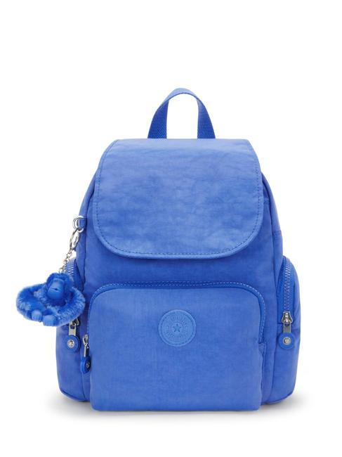 KIPLING CITY ZIP MINI Zaino piccolo con flap havana blue - Borse Donna