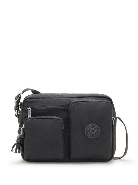 KIPLING ALBENA M Borsa a tracolla con tasche black noir - Borse Donna