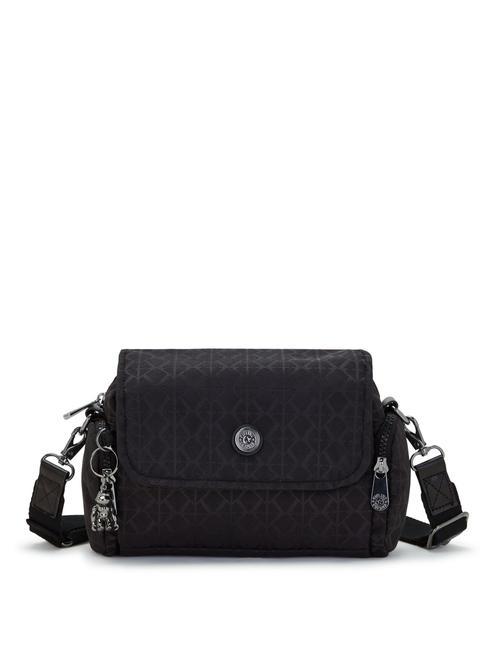 KIPLING DANITA Borsa piccola a tracolla signature black qvc - Borse Donna