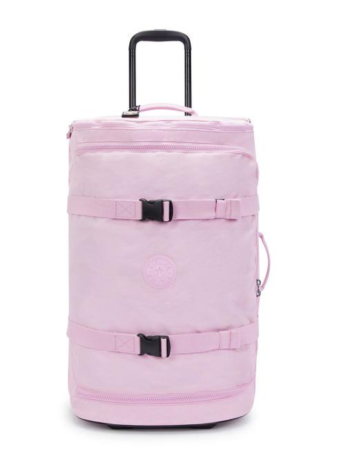 KIPLING AVIANA M Trolley misura media blooming pink - Trolley Semirigidi