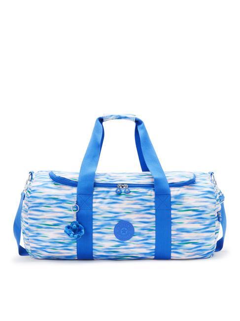 KIPLING ARGUS M Borsone grande con tracolla diluted blue - Borsoni