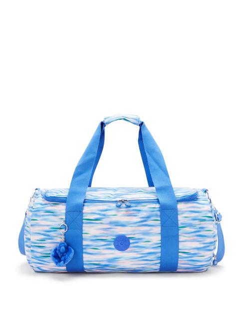 KIPLING ARGUS S Borsone piccolo con tracolla diluted blue - Borsoni