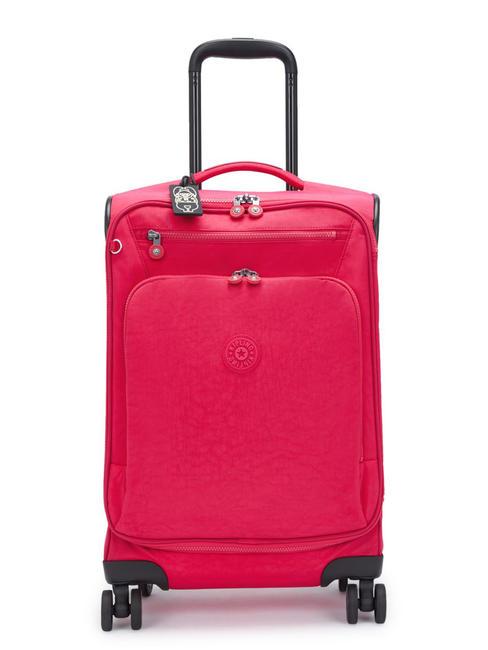 KIPLING NEW YOURI SPIN S Trolley bagaglio a mano confetti pink - Bagagli a mano