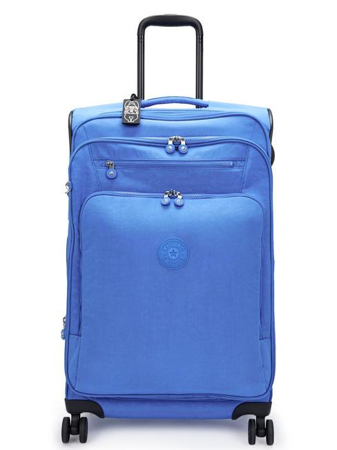 KIPLING NEW YOURI SPIN M Trolley misura media havana blue - Trolley Semirigidi