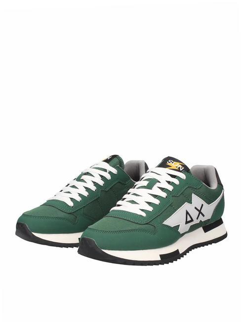 SUN68 NIKI SOLID  Sneakers verde scuro - Scarpe Uomo