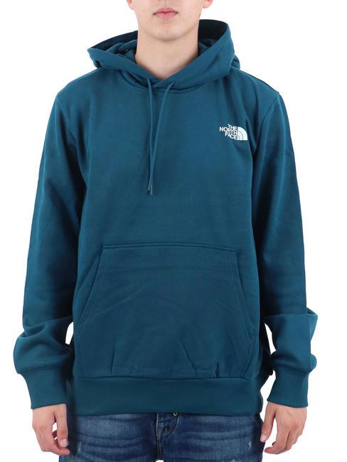 THE NORTH FACE SIMPLE DOME Felpa con cappuccio midnight petrol - Felpe Uomo