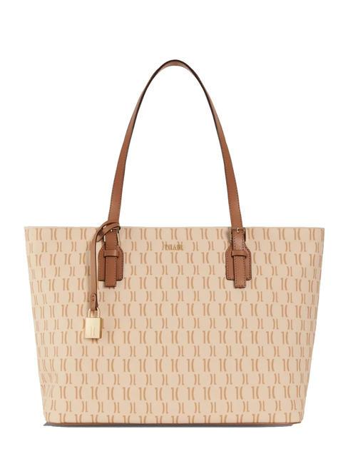 ALVIERO MARTINI PRIMA CLASSE MONOGRAM  Shopping Bag crema - Borse Donna