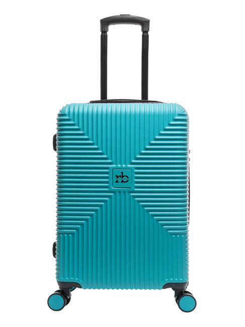 ROCCOBAROCCO ADVENTURE Trolley bagaglio a mano surf blue - Bagagli a mano