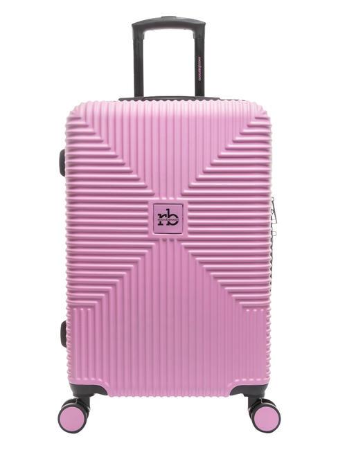 ROCCOBAROCCO ADVENTURE Trolley misura media pinky - Trolley Rigidi