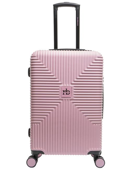 ROCCOBAROCCO ADVENTURE Trolley misura media pink - Trolley Rigidi