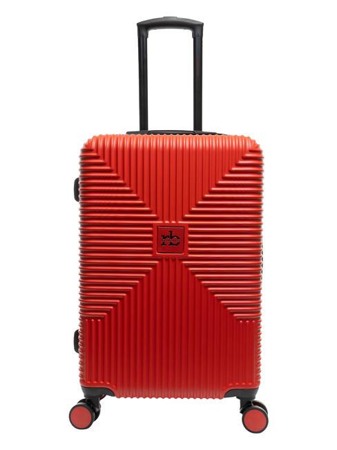 ROCCOBAROCCO ADVENTURE Trolley misura media red - Trolley Rigidi