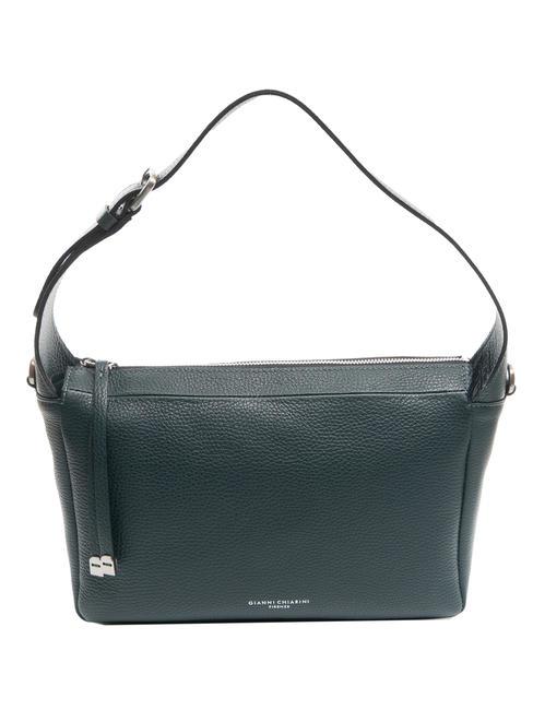 GIANNI CHIARINI MEDIUM Borsa a spalla, con tracolla, in pelle deep green - Borse Donna