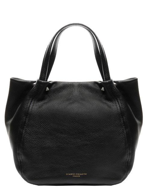 GIANNI CHIARINI TULIP  Borsa a mano, con tracolla, in pelle Nero - Borse Donna