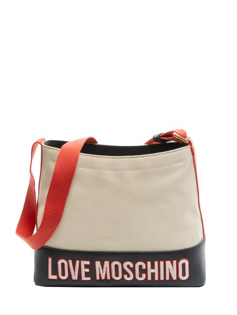 LOVE MOSCHINO FREE TIME  Borsa Hobo cuoio - Borse Donna