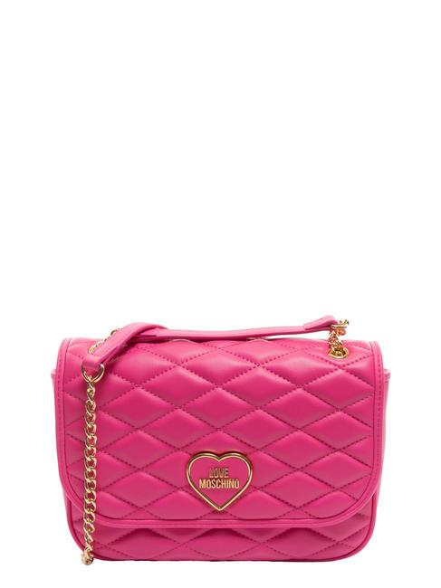 LOVE MOSCHINO ROMANTIC Convertible Borsetta a spalla / a tracolla fuxia - Borse Donna