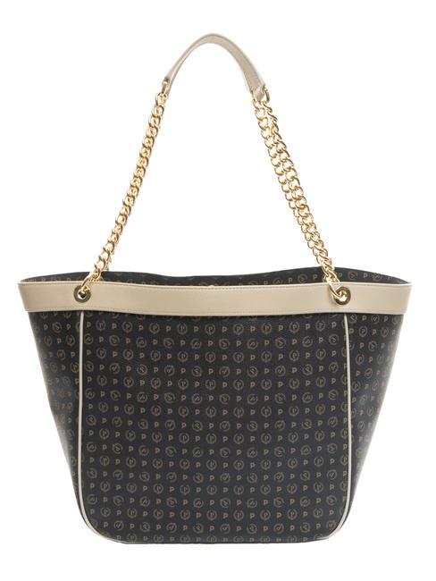 POLLINI HERITAGE Borsa a spalla, trasformabile nero/avorio - Borse Donna