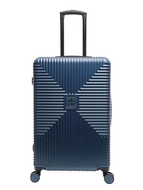 ROCCOBAROCCO LIGHTNING Trolley misura grande navy - Trolley Rigidi