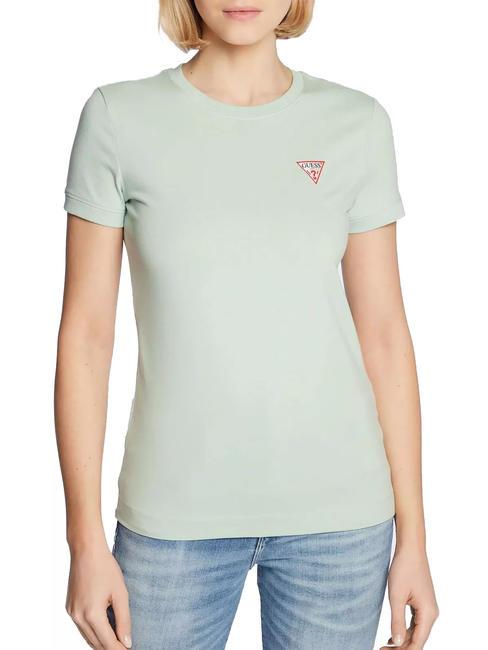 GUESS MINI TRIANGLE T-shirt slim fit spring day - T-shirt e Top Donna