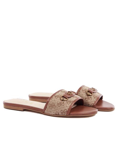 GUESS HAMMI Sandali bassi con fascia BEIGE - Scarpe Donna