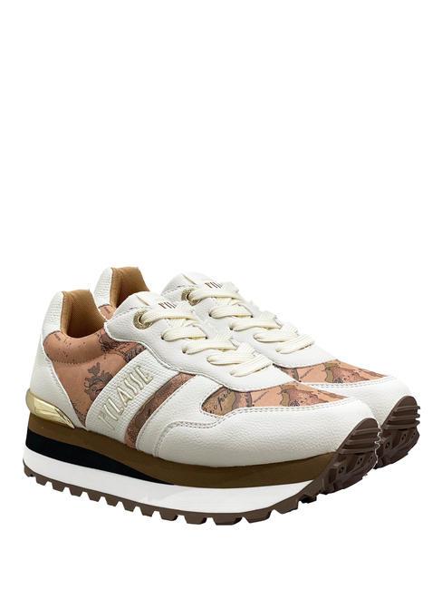 ALVIERO MARTINI PRIMA CLASSE WENDY JR Sneakers bianco sporco/geo beige - Scarpe Donna