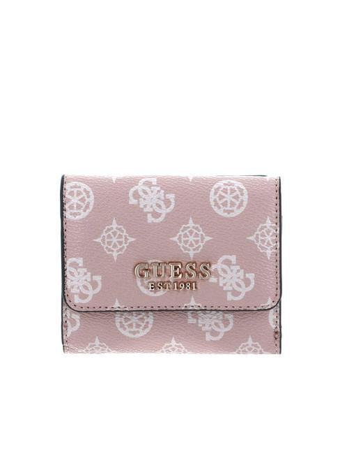 GUESS LAUREL Portafoglio medio light rose logo - Portafogli Donna